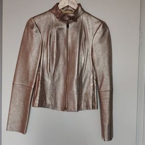Armani Exchange leather jacket